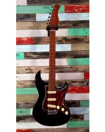Sire Guitars S7 Vintage Series Larry Carlton Electric Guitar S Vintage Style Black, S7V/BK
