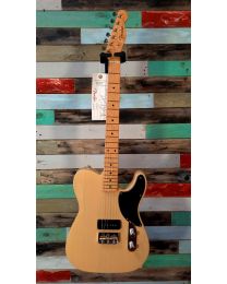 Fender Noventa Telecaster MN Electric Guitar, Vintage Blonde, 014-0912-307