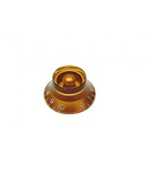 Boston Bell Knob - Transparent Amber
