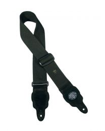 Gaucho Grass Series Black Guitar Strap GST-100-BK
