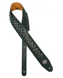 Gaucho Biker Series Guitar Strap with Chrome Buttons GST-284