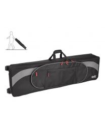 Boston Deluxe Stage Piano Bag, 1400mm Length with Wheels SPT-140-BG for 88 Key Keyboards