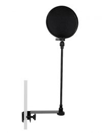 Gatt Audio Popscreen Pop Shield protector - on Gooseneck PS-2 Microphone Pop Filter
