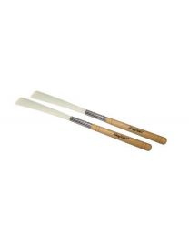 Hayman Drum Brush with Clear Nylon Bristles & Wooden Handle - SOFT