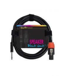 Boston Black Jack Speaker Cable - Speakon to Jack connectors 5 Metre