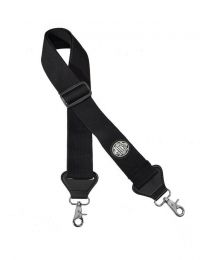 Gaucho Banjo Strap, Black with Chrome clips GSTB-100-BK