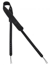Gaucho Banjo Strap, Black Suede