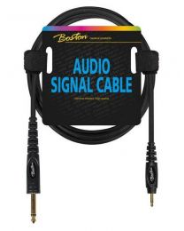 Boston audio signal cable, 3.5mm jack mono to 6.3mm jack mono, 1.50mtr