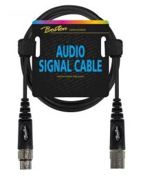 Boston audio signal cable, XLR female to XLR male, 1.50mtr