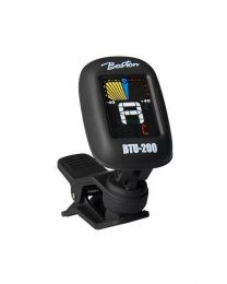 Boston Clip On Chromatic Tuner BTU200 Works with Guitar, Bass, Violin, Ukulele