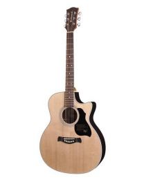 Richwood Master Series G60CE Handmade Electro Acoustic Grand Auditorium Guitar, Solid Spruce