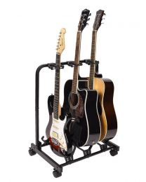 Boston Multi Guitar Stand for 3 Guitars - Black GS-903