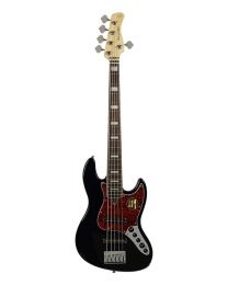 Sire Marcus Miller V7 2nd Gen Series Alder 5-String Bass Guitar Black V7+ A5/BK