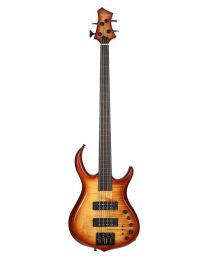 Sire Basses M7 2nd Gen Series Marcus Miller fretless alder + solid maple 4-string bass guitar brown