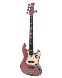 Sire Marcus Miller V7 2nd Gen Series Alder 5-String Bass Guitar V7+ A5/BUR Burgundy Mist