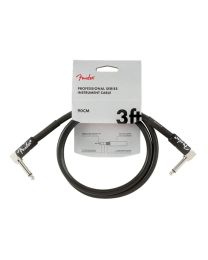 Fender Professional Series Instrument Cable 2 X Angled 3 FT / 90CM
