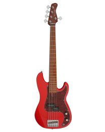 Sire Basses P5 Series Marcus Miller Alder 5 String Electric Bass - Dakota Red P5 A5/DRD