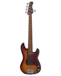 Sire Basses P5 Series Marcus Miller Alder 5 String Electric Bass - Tobacco Sunburst P5 A5/TS