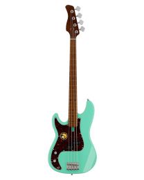 Sire Basses P5 Series Marcus Miller LEFTY alder 4-string passive bass guitar mild green