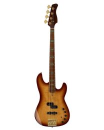P10dx  Tobacco Sunburst Sire Basses P10 Series Marcus Miller Flamed maple 4-string active bass guitar tobacco sunburst