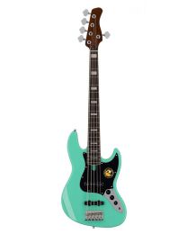 Sire Basses V5R Series Marcus Miller Alder 5-string Passive Bass Guitar MILD GREEN V5R A5/MLG