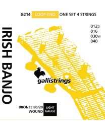 Galli IRISH Tenor Banjo Strings  Bronze Wound