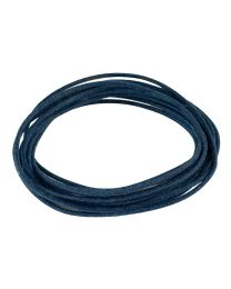 Boston USA Made Waxed Cotton Braided Push Back Wire-Blue, PBW10/BL