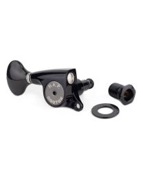 Gotoh SGS510 machine heads with HAP and S5 buttons 6R, black