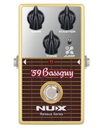 NUX Reissue Series analog effect pedal true bypass 59 BASSGUY OVERDRIVE