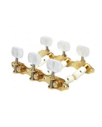 Schaller GrandTune Classic Hauser Machine Heads Pearloid White Pegs 6105636011