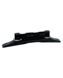 Mandolin Bridge - Ebony - Compensated Saddles P-118-E