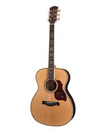 Richwood Master Series A70VA Handmade Auditorium OOO Guitar, Solid Spruce, Real abalone, Vintage aged