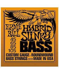 Ernie Ball Hybrid Slinky Round Wound Bass Guitar Strings