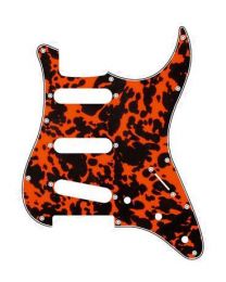 ST Style Pickguard / Scratchplate - Wild Cat Orange