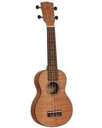 Korala Performer Series Soprano Ukulele All Flamed Okume UKS-310