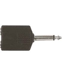 AT-160 Audio Adaptor - 2 x 6.3mm mono to 6.3mm mono (4 pcs)