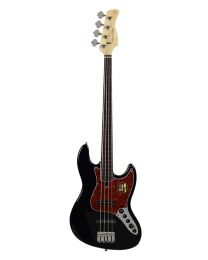 Sire Basses V7 Marcus Miller Fretless alder 4-string Active Bass Guitar Black V7+ A4F/BK