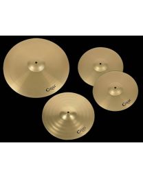 Cruz Cymbals Set 14" hihats, 16" crash and 20" ride BSET-141620