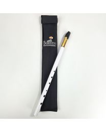 Boreen Tuneable A Whistle - White Finish incl Soft Padded Case, BWW-A