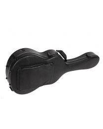 Boston El Clásico Series Hardshell Fiberglass Case for Classic Guitar, Black, CCL-900-BK