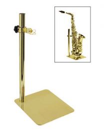 Gold Plated Stand For Alto Or Tenor Sax