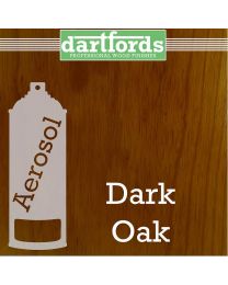 Dartfords Nitrocellulose Lacquer Dark Oak - 400ml aerosol, RF0803