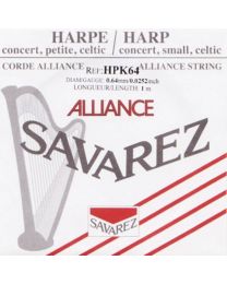 Savarez Alliance Small or Concert Harp String - HPK-64