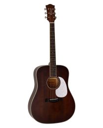 Richwood Heritage Series Dreadnought Guitar With Solid Cedar Top, HSD-35-MBR