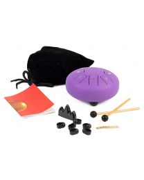 Hayman Steel Tongue Drum 6" Purple, HTD0608/PU