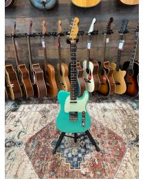 PRE OWNED FENDER VINTERA TELECASTER SEA FOAM GREEN