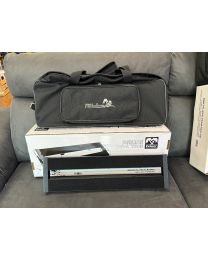 Palmer PEDALBAY® 50 S - Lightweight Compact Pedalboard with Protective Softcase, 50 cm
