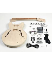 Boston Guitar Assembly Kit KIT-ES-45 DIY Guitar Kit - Archtop Model