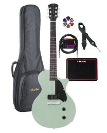 Sire Complete Guitar Pack L3 P90 Guitar with Amp, Bag, and Picks - Surf Green Metallic