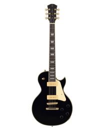 Sire Guitars L7 Series Larry Carlton Electric Guitar L-Style with P90s Black, L7V/BK